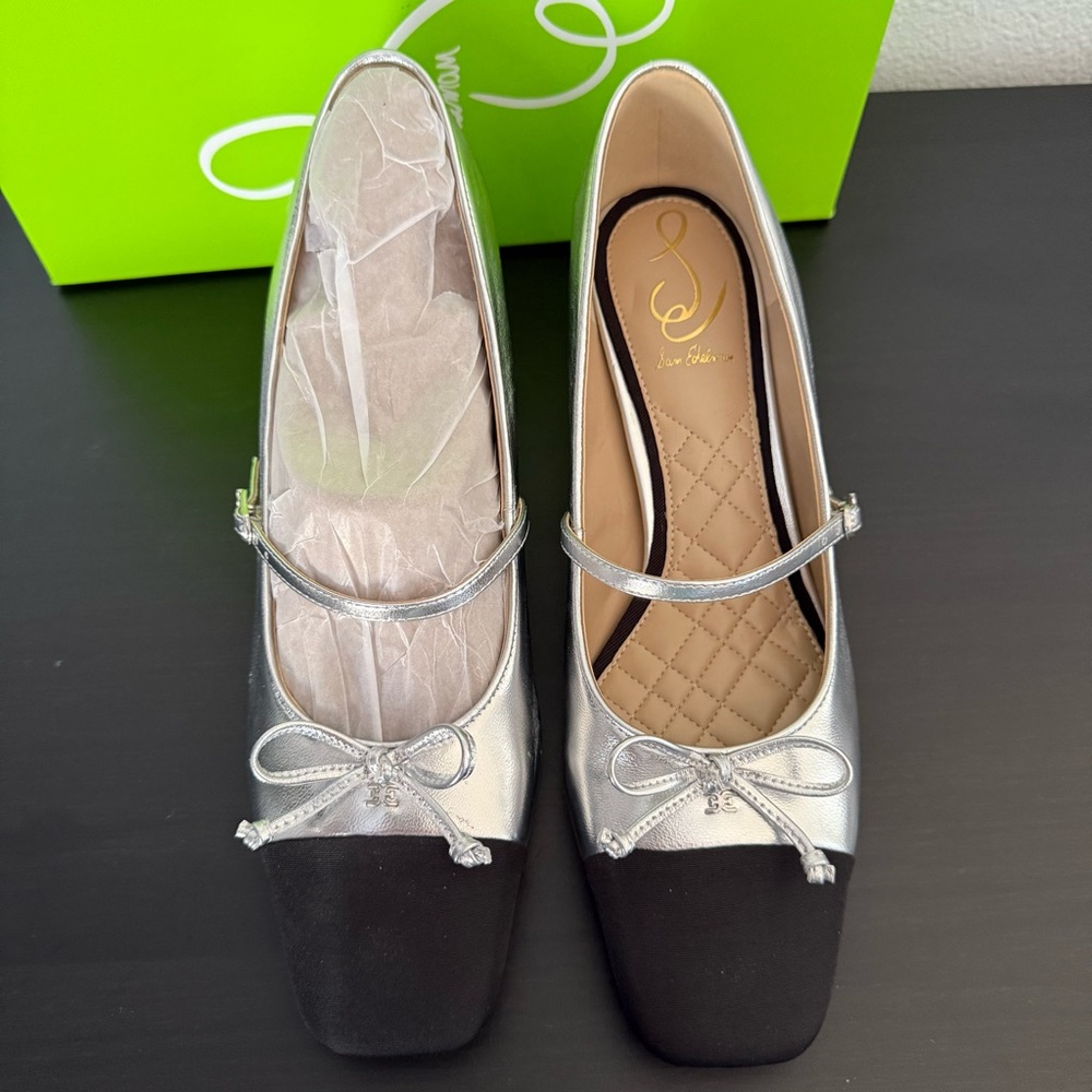 NEW Sam Edelman Thora Mary Jane Pump Block Heel - Picture 3 of 11